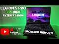 Lenovo Legion 5 PRO // RTX3060+5800H // Upgraded Memory // Live Benchmark