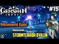Melawan Stormterror Dvalin ! Moment Epic - GENSHIN IMPACT Global ( Android/PC/PS 4 ) Part 15
