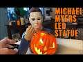 Michael Myers Spirit Halloween LED Statue 2020 Hands-On