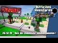 Minecraft Difficiles Aventures ReDiff' Live 26-12-19 - Rez de chaussée haussmannien !