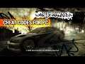 NEED FOR SPEED MOSTWANTED 2005 | Burger King Challenge & Bonus Car Cheats for PC