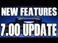 PS4 7.0 Update with New Features!  PS4 Pro 7.00 System Software Update