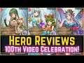 Number 100! 🎂 Best Heroes Remix! - FT. Tiki, Hector & More! | Hero Reviews 100 【Fire Emblem Heroes】
