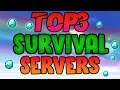 Top 3 Best Minecraft Survival Servers For 2021!