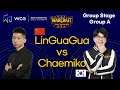 Warcraft 3 Reforged Tournament LinGuaGua vs Chaemiko Group A Match 2 WCG 2020 CONNECTED