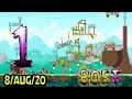 Angry Birds Friends Level 1 Tournament 805 Highscore POWER-UP walkthrough