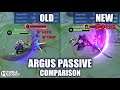 ARGUS PASSIVE NEW VS OLD | MOBILE LEGENDS