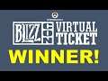 BLIZZCON 2019 FREE TICKET WINNER!