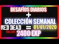 CONSIGUE ORO EXP & DINERO EASY (TRUCO) SOLO WEEKLY COLLECTION RED DEAD 2 ONLINE 2020😀