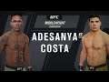 EA UFC 4: Israel Adesanya vs. Paulo Costa UFC 253 Prediction