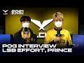 Effort, Prince 인터뷰 | DRX vs. 리브 샌박 | 07.16 | 2021 LCK 서머 스플릿
