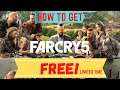 FAR CRY 5 | FOR FREE ! | HOW TO GET | LIMITED TIME | FREE UBISOFT GAMES