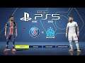 FIFA 21 PS5 FC PSG - OLYMPIQUE DE MARSEILLE | MOD Ultimate Difficulty Career Mode HDR Next Gen