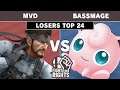 Fight for Rights West Coast - TG | MVD (Snake) Vs Bassmage (Jigglypuff) Losers Top 24 - Ultimate