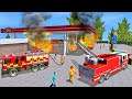 Firefighter Truck Driving 2019 #1 - Fireman Daily Job Extinguishing Fire - Android Gameplay HD