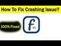 Fix "Facebook Lite" App Keeps Crashing Problem Android & Ios - Facebook Lite App Crash Issue