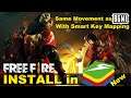 Install FREE FIRE in New Bluestacks 5 With Smart Key Mapping and Same movement as BGMI - No Ads