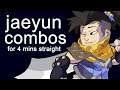 jaeyun combos for 4 minutes straight