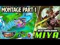 MIYA MONTAGE GAME PLAY PART 1  |  MOBILE LEGENDS INDONESIA