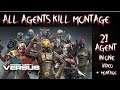 Modern Combat Versus All Agents Kill Montage Gameplay MCVS All Agents Montage #Shorts