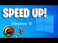 Speed Up Your WINDOWS 10 / Simple Steps