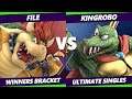 S@X 419 Winners Bracket - File (Bowser) Vs. KingRoBo (King K. Rool) Smash Ultimate SSBU