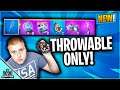 THROWABLE ITEMS ONLY CHALLENGE IN FORTNITE