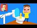 TOILET GAMES 3D - Walkthrough Gameplay Part 1 - INTRO (iOS Android)