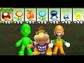 What happens when Bowser Jr., Gooigi Luigis Mansion 3 and Orange Luigi uses Mario's Power-Ups?