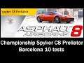 Asphalt 8: Airborne - Championship Spyker C8 Preliator (Barcelona 10 tests)