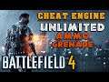 Battlefield 4 Cheat Engine - Unlimited Ammo (No Reload), Grenade, C-4, Bullets