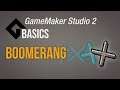🔴 Boomerang like in castlevania [Game Maker Studio 2 | Basics]