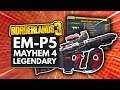 BORDERLANDS 3 | Crader's EM-P5 Mayhem 4 Legendary Weapon Guide