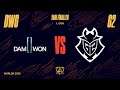 DAMWON Gaming ( DWG ) vs G2 Esports ( G2 ) 4. Maç - Worlds 2020 Yarı Final