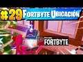 FORTNITE FORTBYTE 29 SE ENCUENTRA BAJO EL ÁRBOL EN LA CABAÑA DEL CASCANUECES
