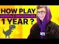 How Play Chrome Dinosaurs 1 YEAR? - Q&A #2