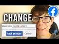 How To Change Facebook Username (Mobile + Desktop) | Facebook Username Change
