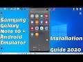 How to Install Samsung Galaxy S10 Android Emulator 2022 Guide
