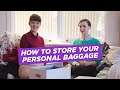 How To Store Your Personal Baggage