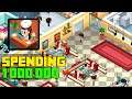 Idle Restaurant Tycoon Spending 1,000,000 Gems Gameplay Part 1 (Android,IOS)