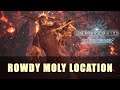 MHW Iceborne: Rowdy Moly Endemic Life Location