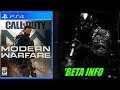 Modern warfare Beta Info And MW Multiplayer Reveal Trailer Date! (COD 2019 Info)