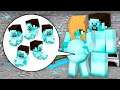 Monster School: Diamond Girl Born Many Baby Treasure Man Family Pregnant - Minecraft Animation
