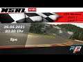 MSRL rFactor2 - GT3 Masters 2021-1 - 7. Spa Francorchamps - e-Sports Sim Racing Liga