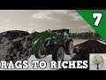 PLOWING IN THE SNOW EP7 | Farming Simulator 19 Seasons | Old Farm Countryside Rags To Riches