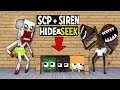 SCP & SIREN HEAD - HIDE & SEEK WITH BABY MONSTERS - FUNNY MINECRAFT ANIMATION