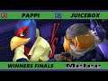 S@X 390 Online Winners Finals - Juicebox (Sheik) Vs. Pappi (Falco) Smash Melee - SSBM