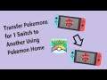 Transfering Pokemons From 1 Switch to Another using 1 Game Cartridge & Pokemon Home - RiuneHaru
