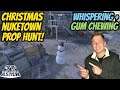 ASMR Gaming: Black Ops Cold War | Christmas Nuketown Prop Hunt! - Gum Chewing & Whispering