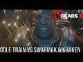 Cole Train Tries to Fight Off Kraken - Gears 5 (Gears of War 5) #Gears5 Cole Kills Swarmak